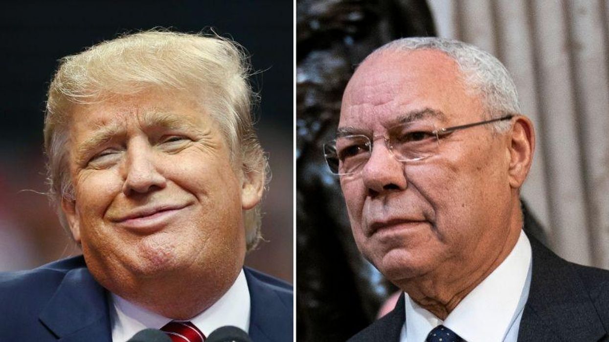Trump's Statement Bashing Colin Powell in Bizarre 'Rest in Peace' Message Gets Ripped on Twitter