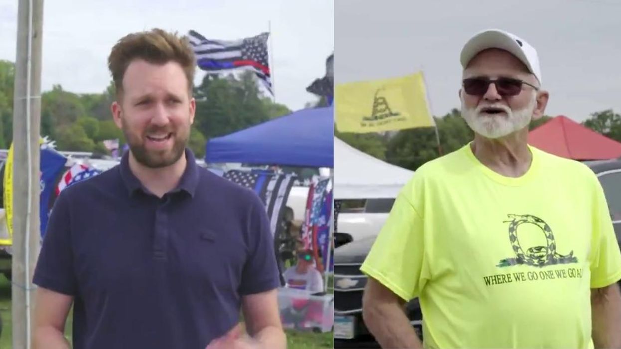 'The Daily Show' Finds A Deluded QAnon Believer Who's Convinced Trump's Secretly Still President