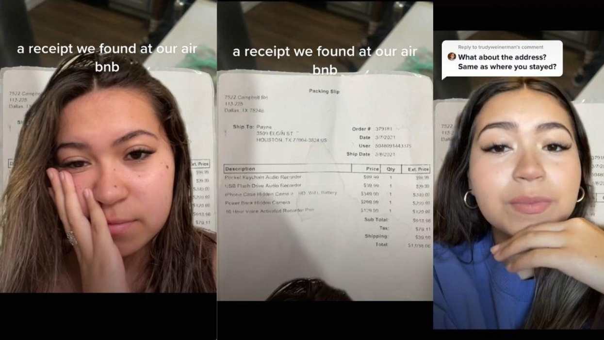 Woman Stunned After Finding Receipt For Surveillance Equipment Under The Bed Of Her Airbnb