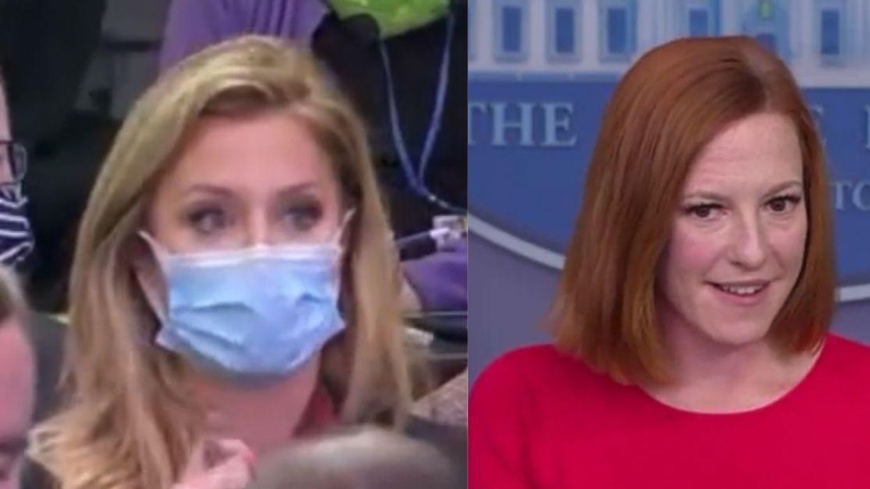 Jen Psaki Buries Newsmax Reporter For Insisting Pete Buttigieg Isn't Working During Paternity Leave