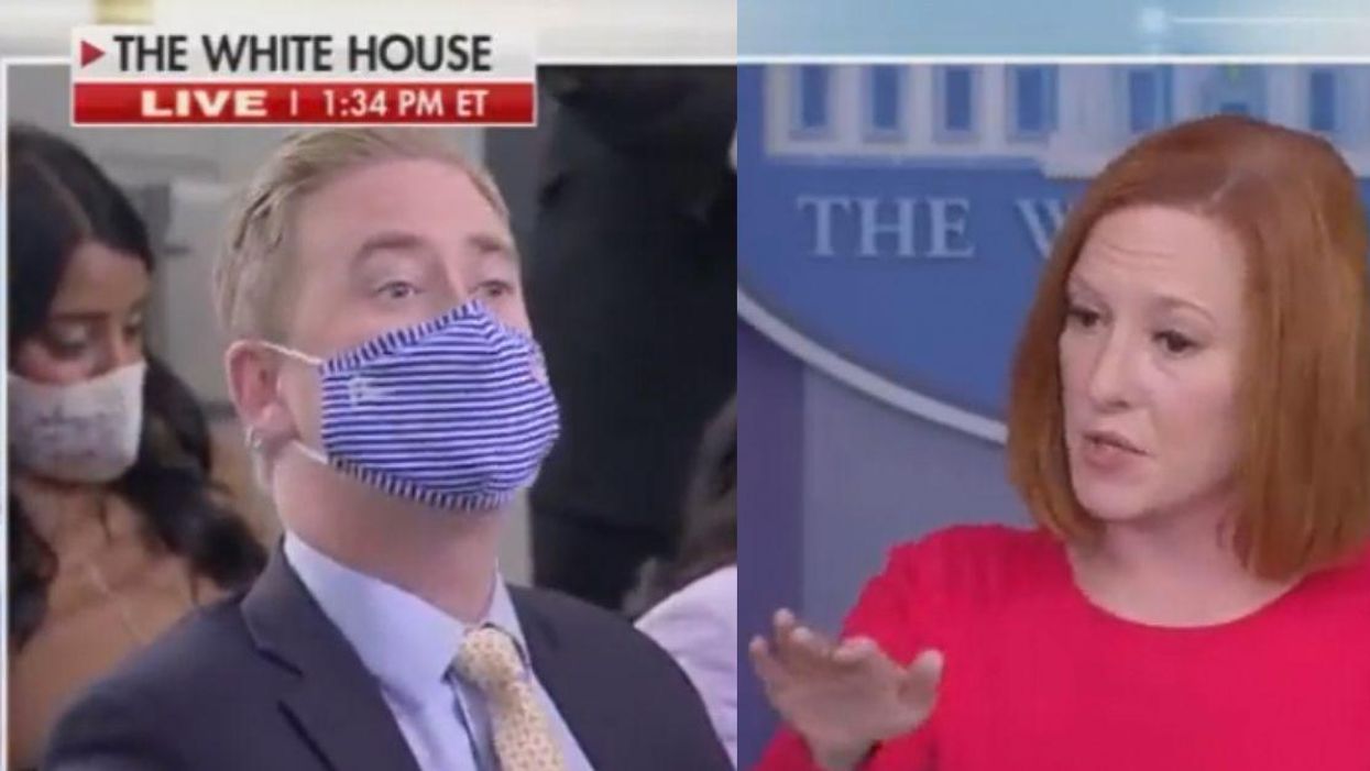 Fox News Reporter Left Momentarily Speechless After Jen Psaki Stumps Him With Question
