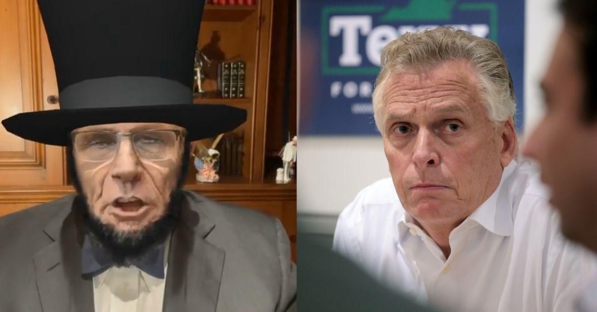Rudy Giuliani Creeps Out The Internet By Using Abe Lincoln Filter To Rail Against Virginia Gov. Candidate