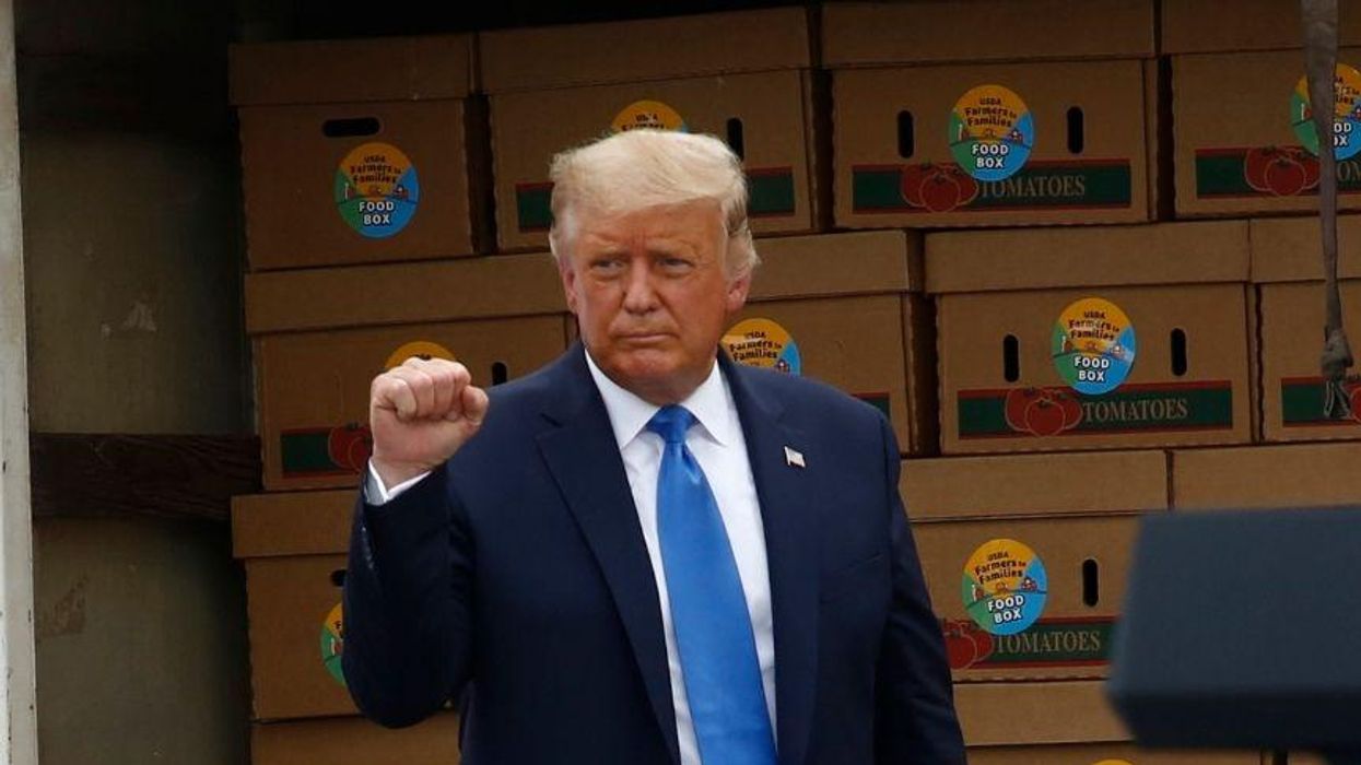 Turns Out Trump Exploited Pandemic Food Aid Program for Political Gain—Because of Course He Did