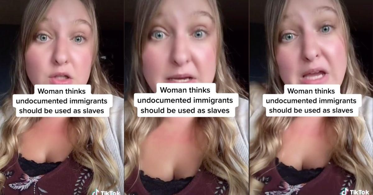 Woman Sparks Outrage After Saying Undocumented Immigrants Should Be Forced Into Slavery