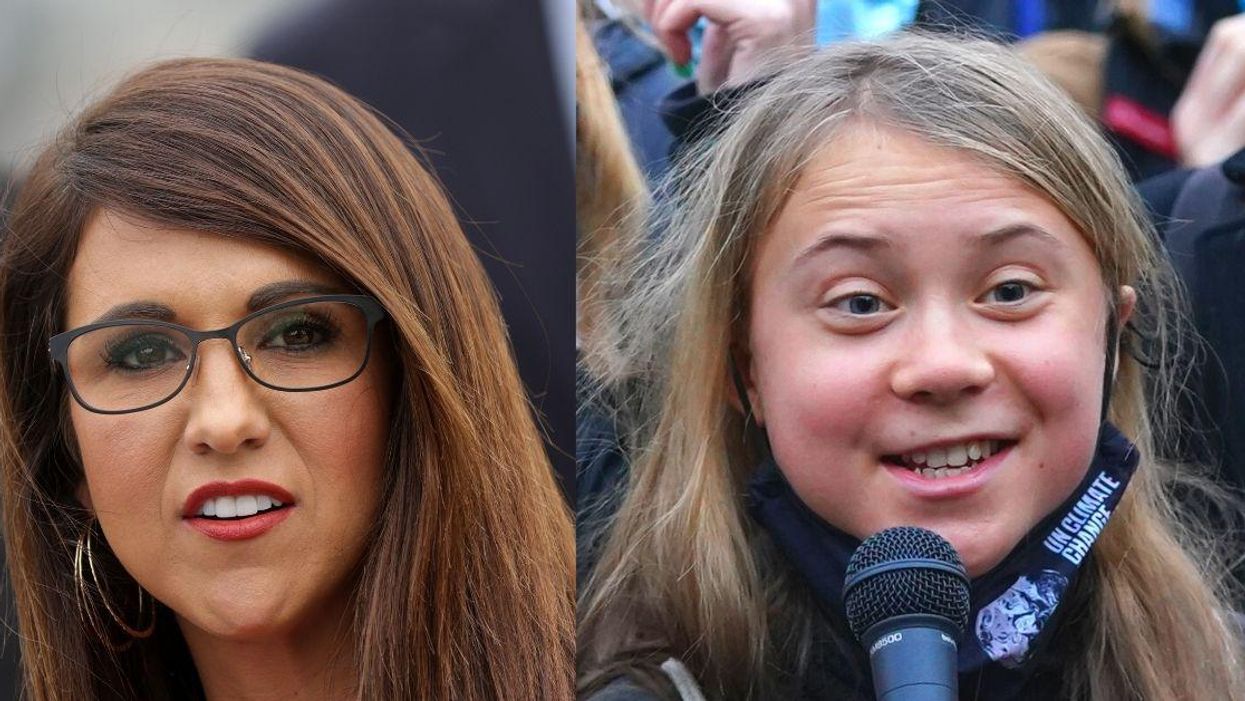 Lauren Boebert Tried To Mock Greta Thunberg's 'Blah Blah Blah' Protest Chant—And It Totally Backfired