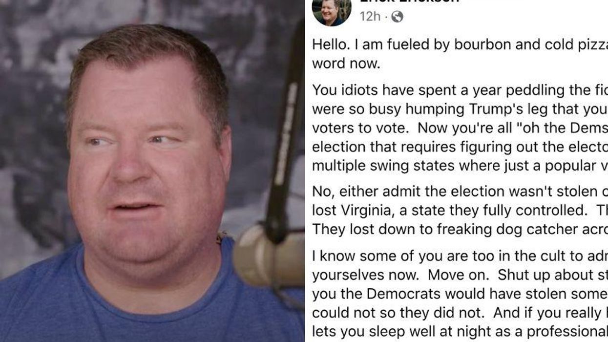 Rightwing Blogger Rips Followers for Believing Election Lies in Brutal Takedown After Big GOP Wins