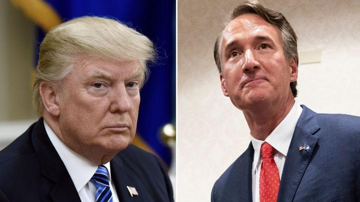 Trump Just Tried to Take Credit for Glenn Youngkin's Victory in Virginia and the Internet Is Rolling Its Eyes Hard