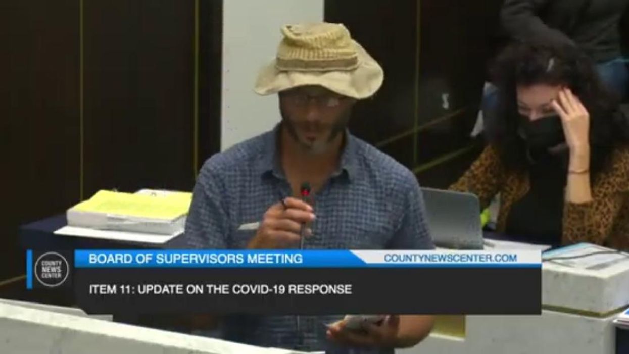Crowd Cheers As Anti-Vaxxer Calls City Official 'Aunt Jemima' And Tells Another 'I Hope You Hang'