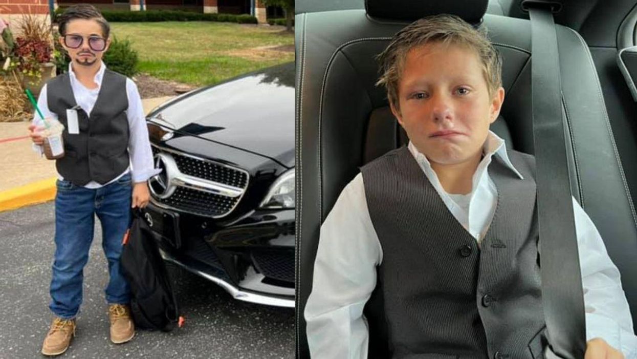 Boy Who Was Bullied To Tears On School Bus Over His Tony Stark Costume Gets Some Major Love From The Internet