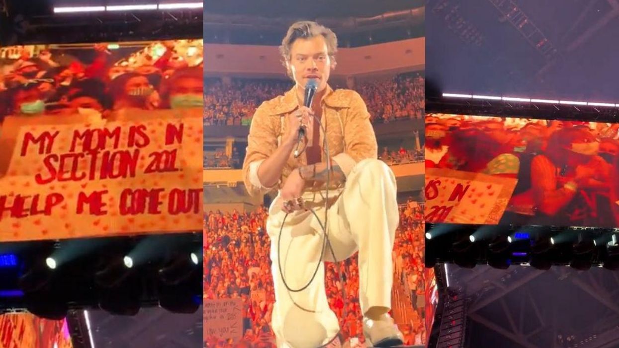 Harry Styles Just Helped A Fan Come Out To Her Mom During His Concert—And Now We're Sobbing