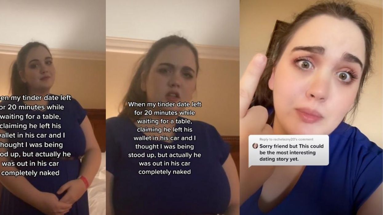 Woman Stunned After Date Disappears From Restaurant—Only To Find Him 'Butt A** Naked' In His Car