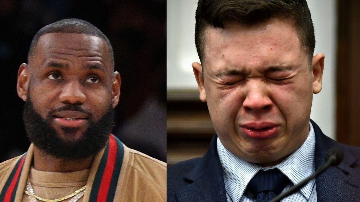 LeBron James Epically Rips Kyle Rittenhouse's Supposed Emotional Breakdown On The Stand