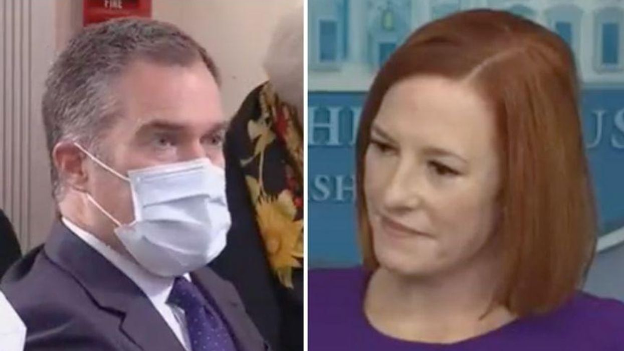 Reporter Roasted for Suggesting Biden Is Somehow Responsible for ‘Let’s Go Brandon’ Chants