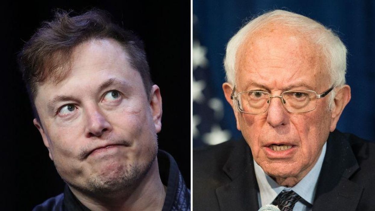 Elon Musk Dragged for Questionable Attempt to Troll Bernie Sanders on Twitter
