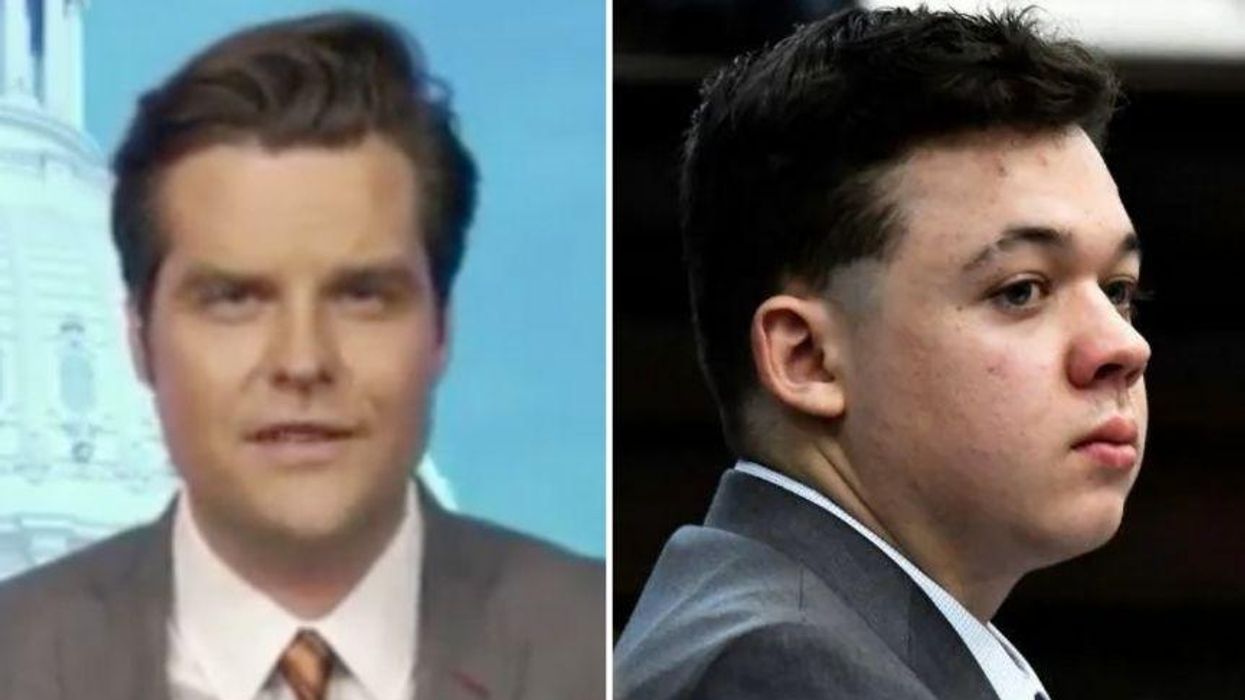 Matt Gaetz Says He May Approach Kyle Rittenhouse About Being a Congressional Intern—It Did Not Go Well