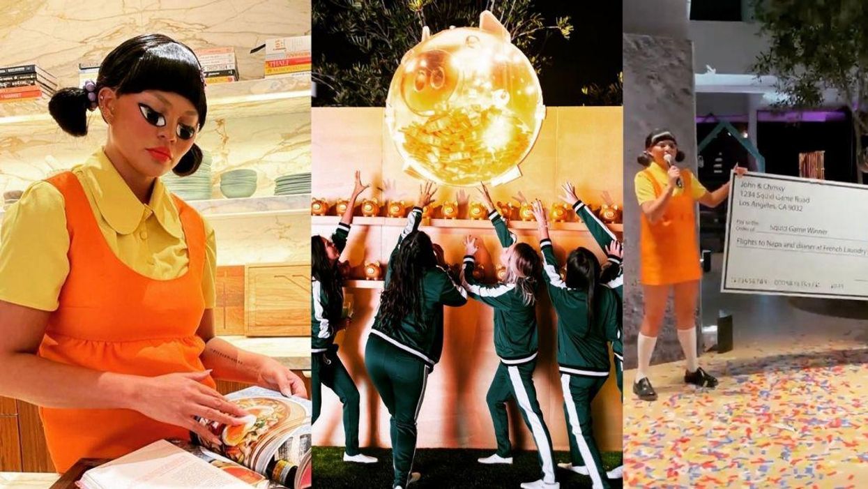 Chrissy Teigen Called Out For Missing The Point After Throwing Expensive 'Squid Game' Party