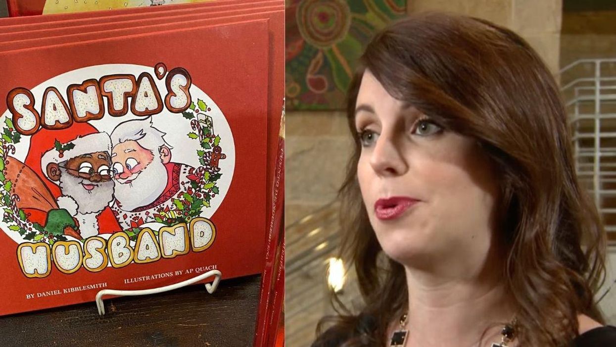 GOP Candidate Trolled After Throwing Tantrum Over Children's Book About 'Santa's Husband'