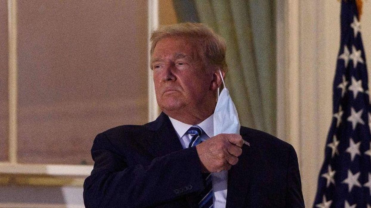 Trump Tries to Bat Down Claim That He Tested Positive for COVID Prior to Biden Debate—But No One's Buying It