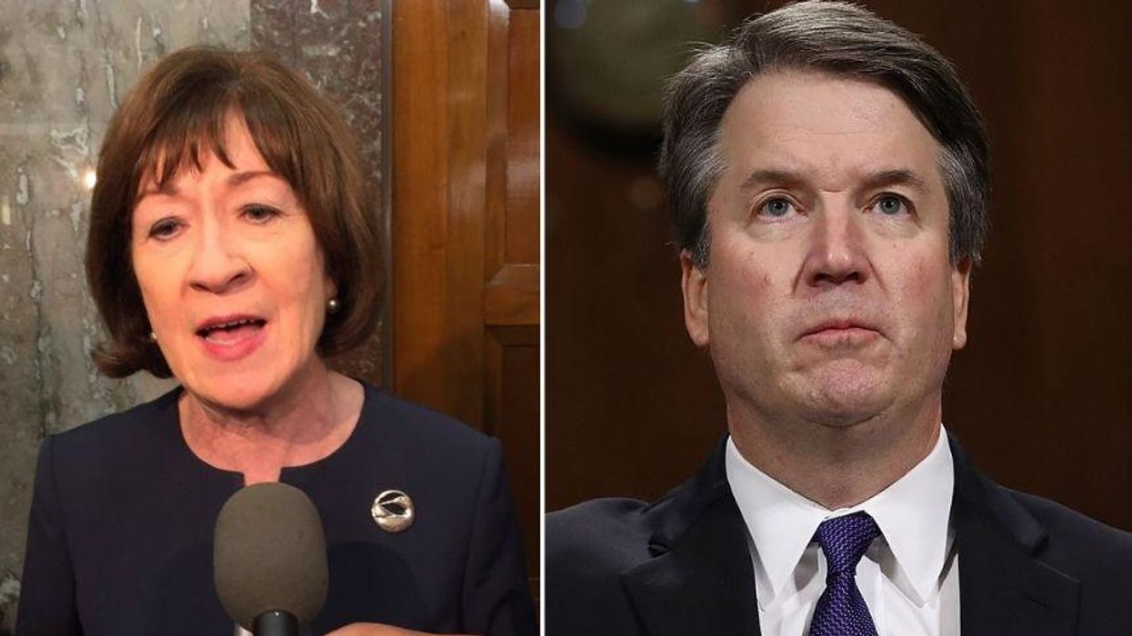 Collins' 2018 Assurances Kavanaugh Would Uphold Roe V. Wade Resurface After Devastating SCOTUS Arguments