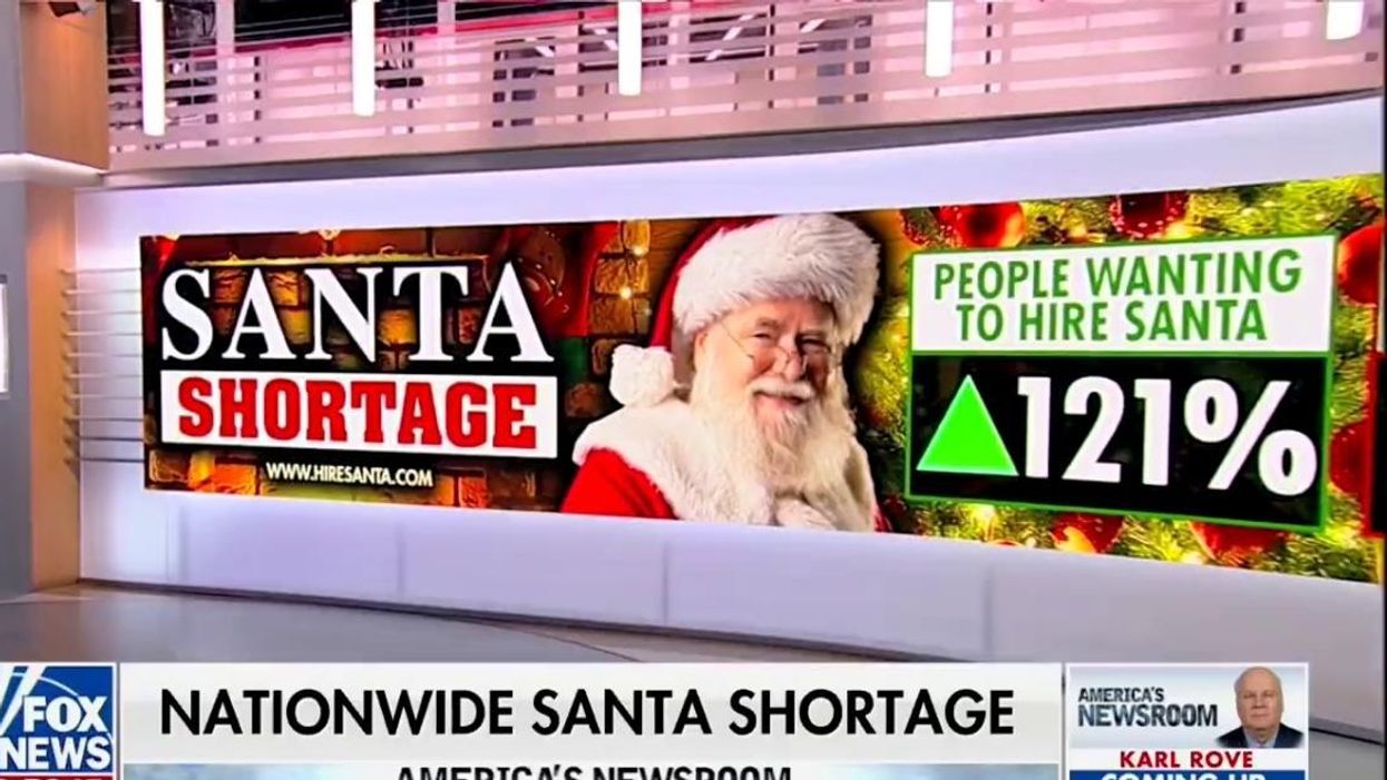 Conservative Writer Rips Fox News For Trying To Blame Nationwide Santa Shortage On Biden