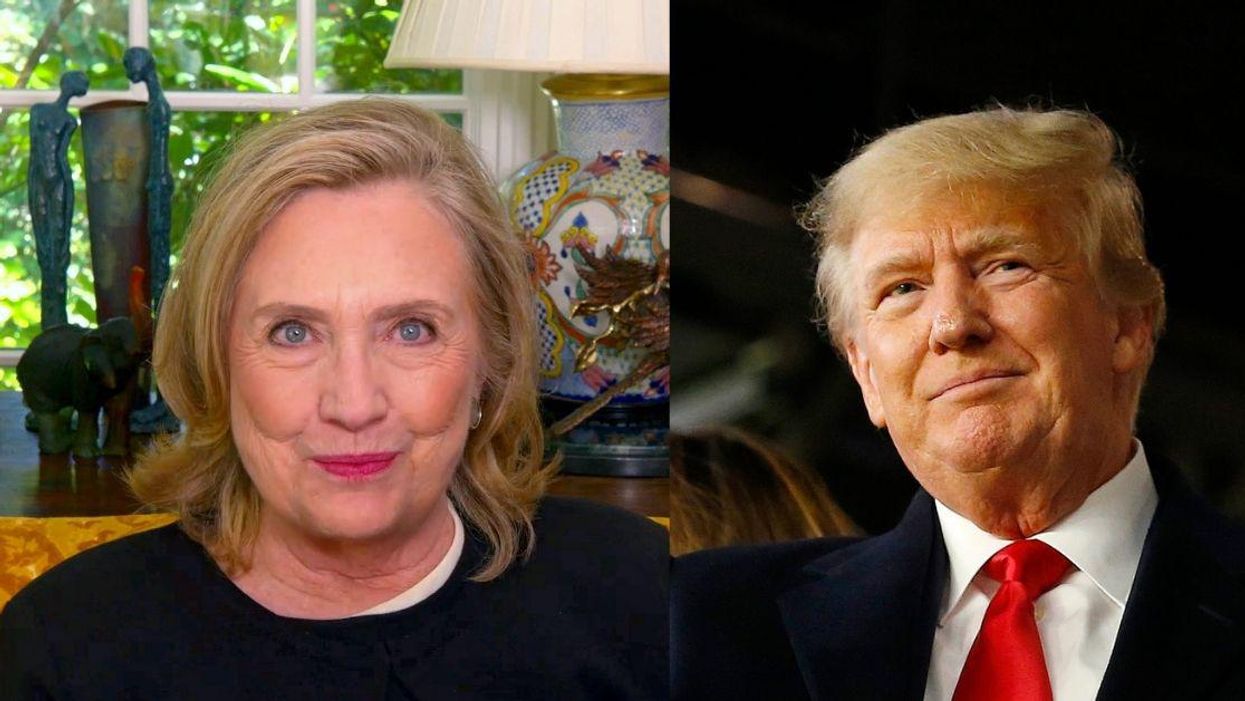 Hillary Clinton Just Threw Some Not-So-Subtle Shade At Trump And His Breath With Epic Tweet