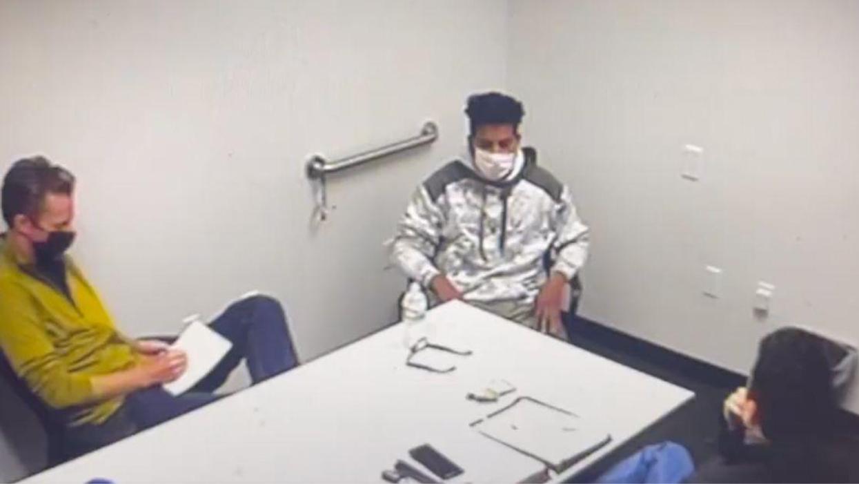 Capitol Rioter Sobs During Interrogation While Claiming He Thought Trump Was 'Calling For Help'