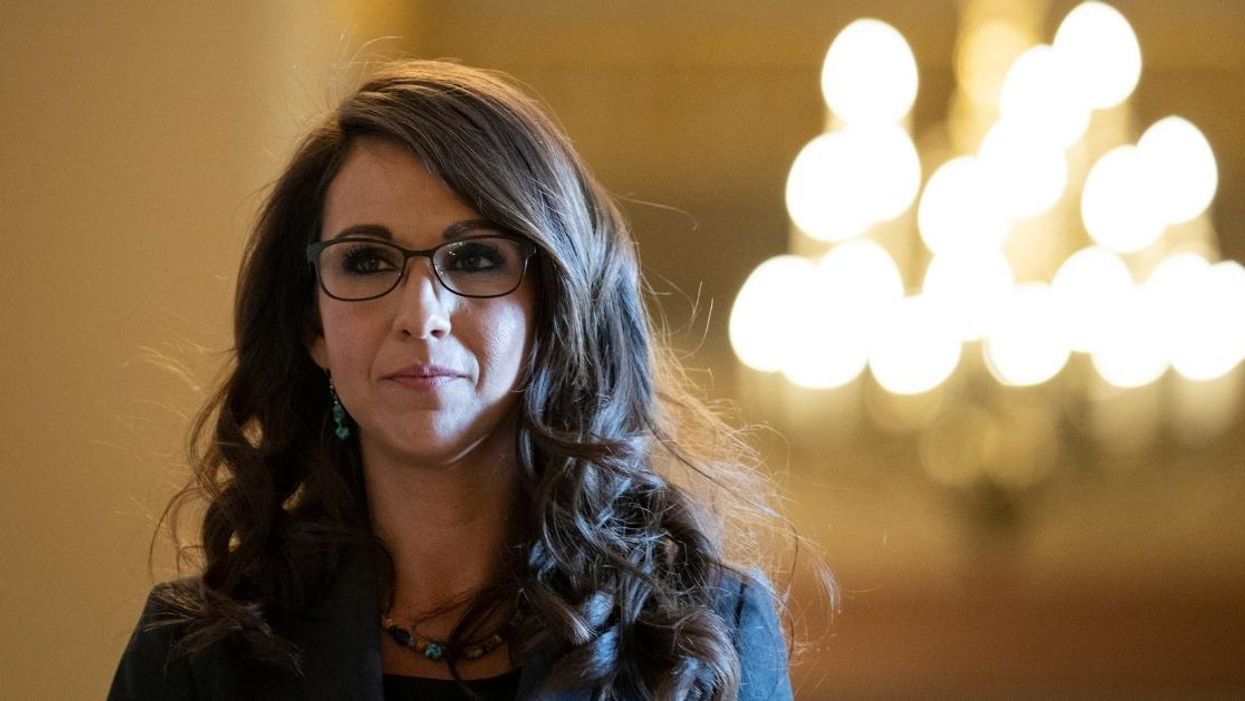 Lauren Boebert Called Out After Twitter Notices She Has A Sticker Of Herself On Her Phone