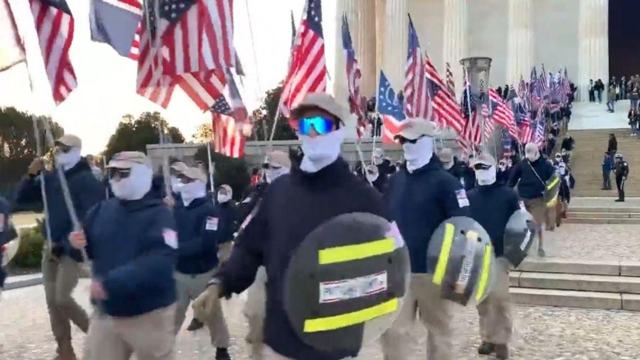 Trumpers Convinced 'Patriot Front' Marchers In DC Were FBI Because None Of Them Were Obese
