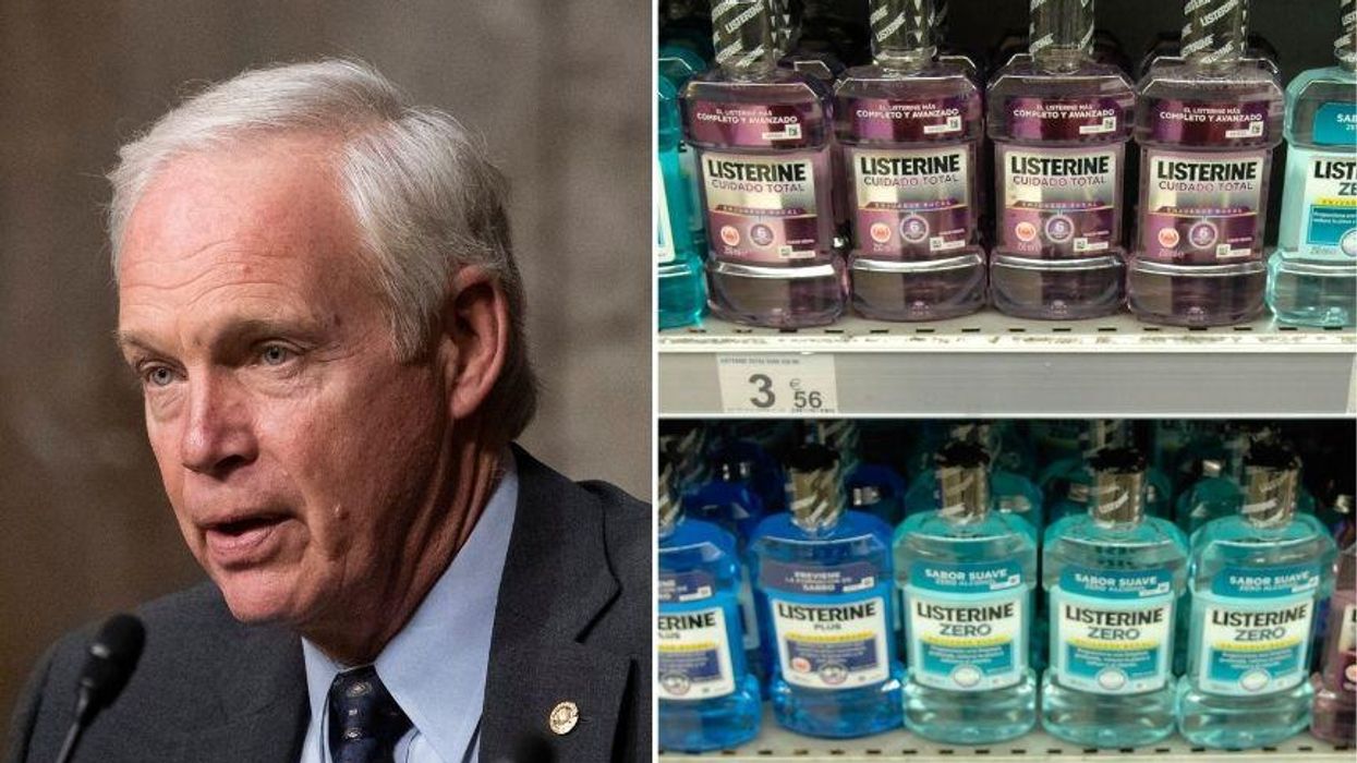 Listerine's COVID Disclaimer Resurfaces After GOP Senator Claims 'Mouthwash' Kills the Virus