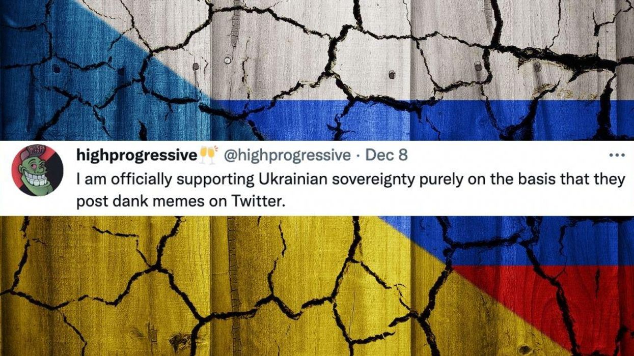 Ukraine's Official Twitter Account Just Threw Some Massive Shade At Russia—And People Are Floored