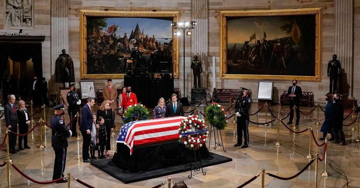 Event Planner Helping With Bob Dole's Funeral Is Dismissed Over Alleged Ties To Capitol Riot