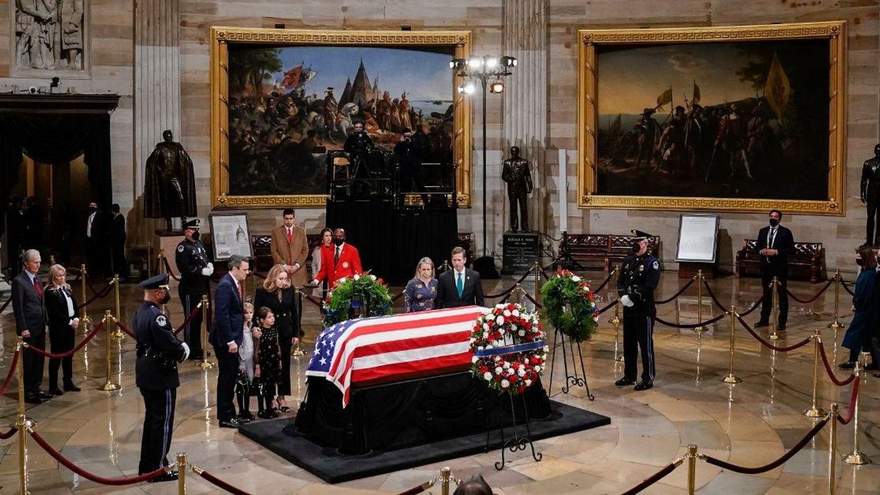 Event Planner Helping With Bob Dole's Funeral Is Dismissed Over Alleged Ties To Capitol Riot