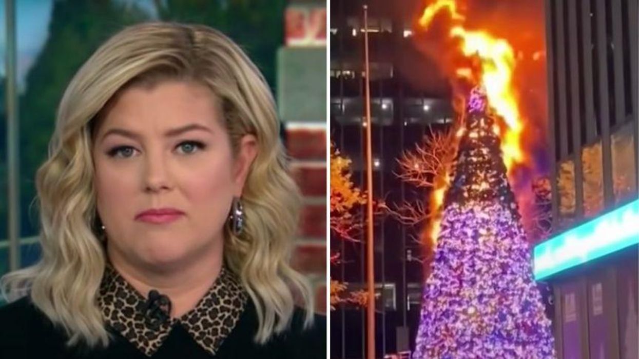 CNN Anchor Shames Fox News for Caring More About Their Christmas Tree Than the Capitol Riots