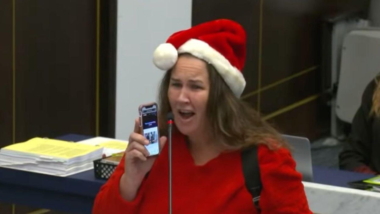 Woman Turns 'All I Want For Christmas Is You' Into An Anti-Vax Anthem—And It's One Big Cringe