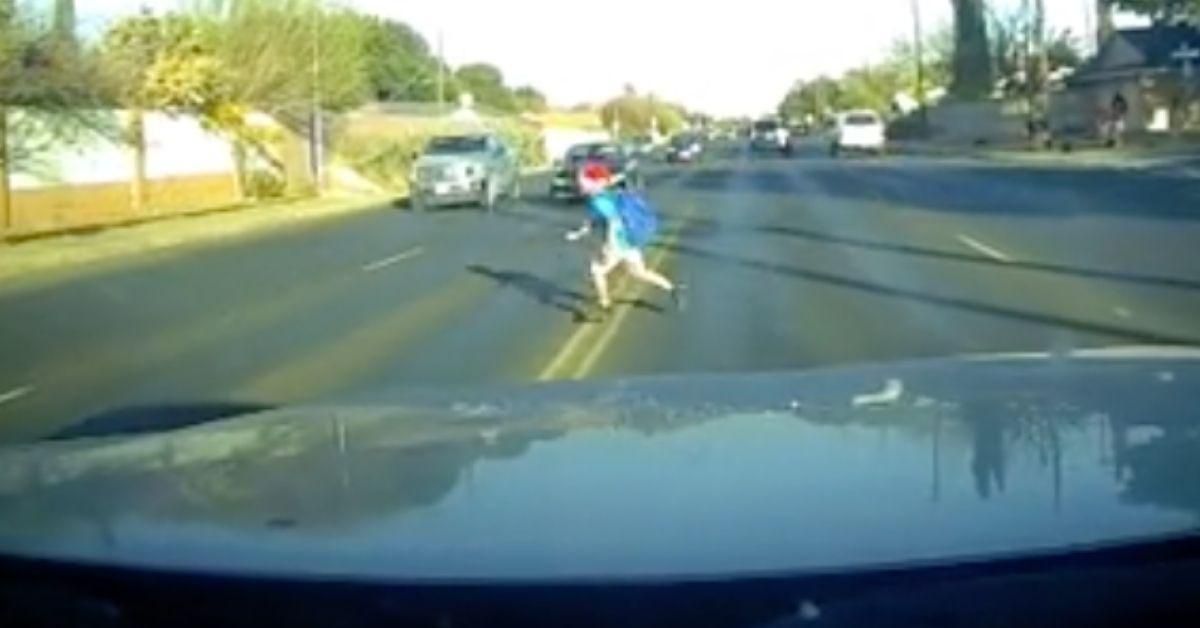 Dashcam Video Of A Child Darting Across Four Lanes Of Traffic Sparks Debate About Liability