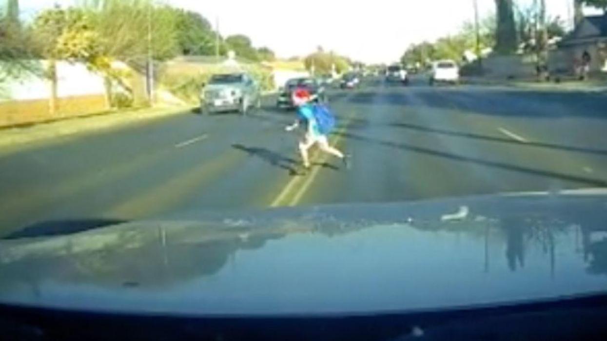 Dashcam Video Of A Child Darting Across Four Lanes Of Traffic Sparks Debate About Liability