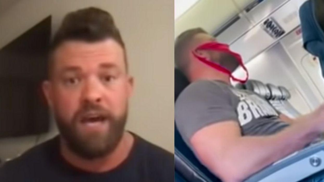 Passenger Who Was Kicked Off Flight For Wearing Thong As Mask Compares Himself To Rosa Parks