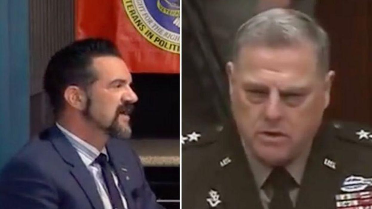 GOP Congressional Candidate Thinks Biden's Top General Should Be Executed Live on C-Span
