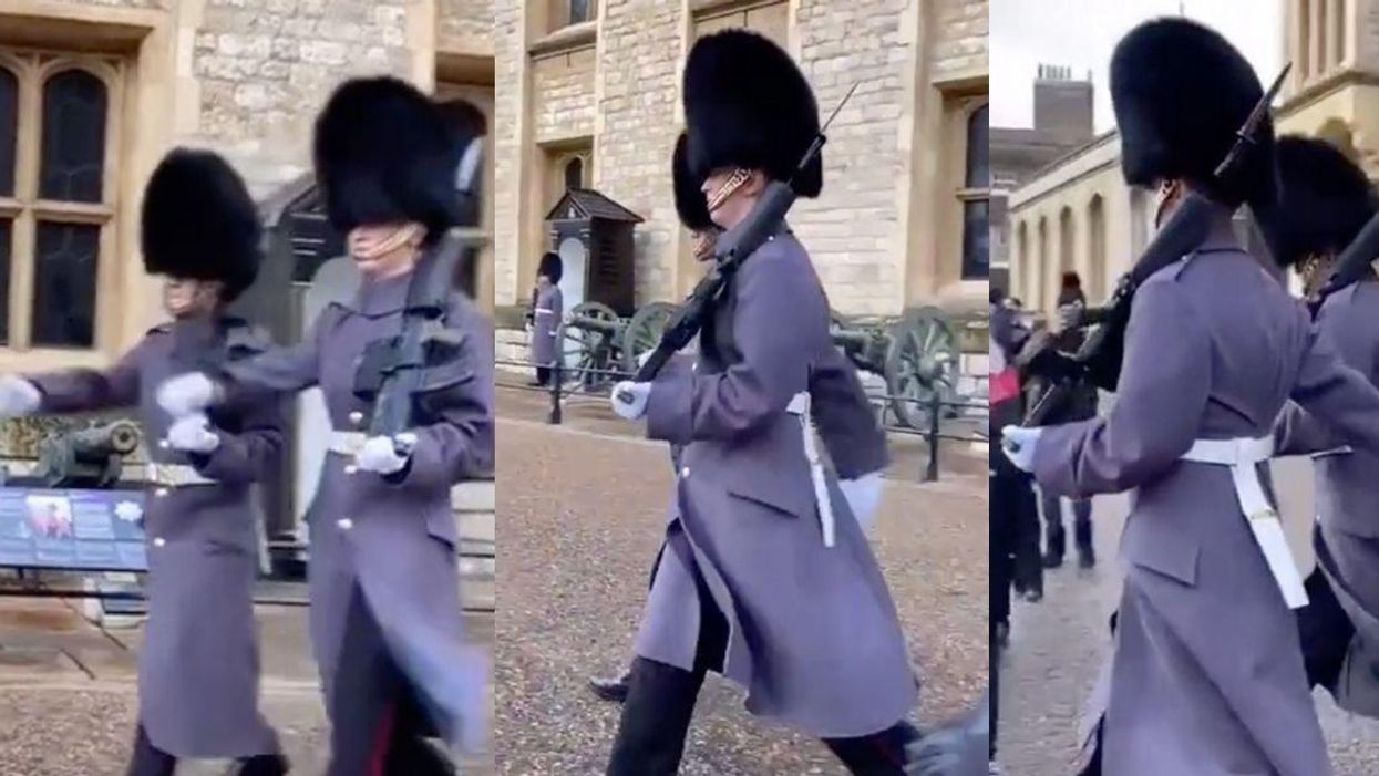 Viral Video Of Royal Guard Plowing Into Young Child At Tower Of London Sparks Heated Debate