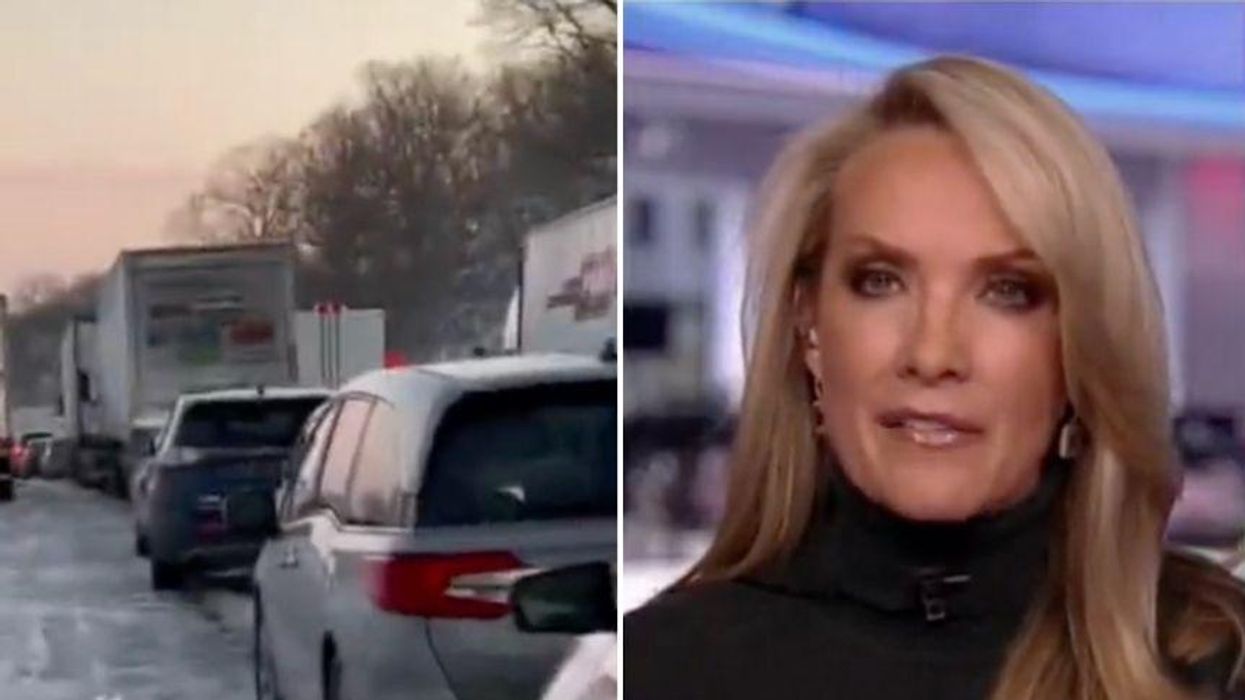 Fox News Host Blames Virginia Traffic Jam on Left for Failure to Allow 'Military-Grade Equipment'