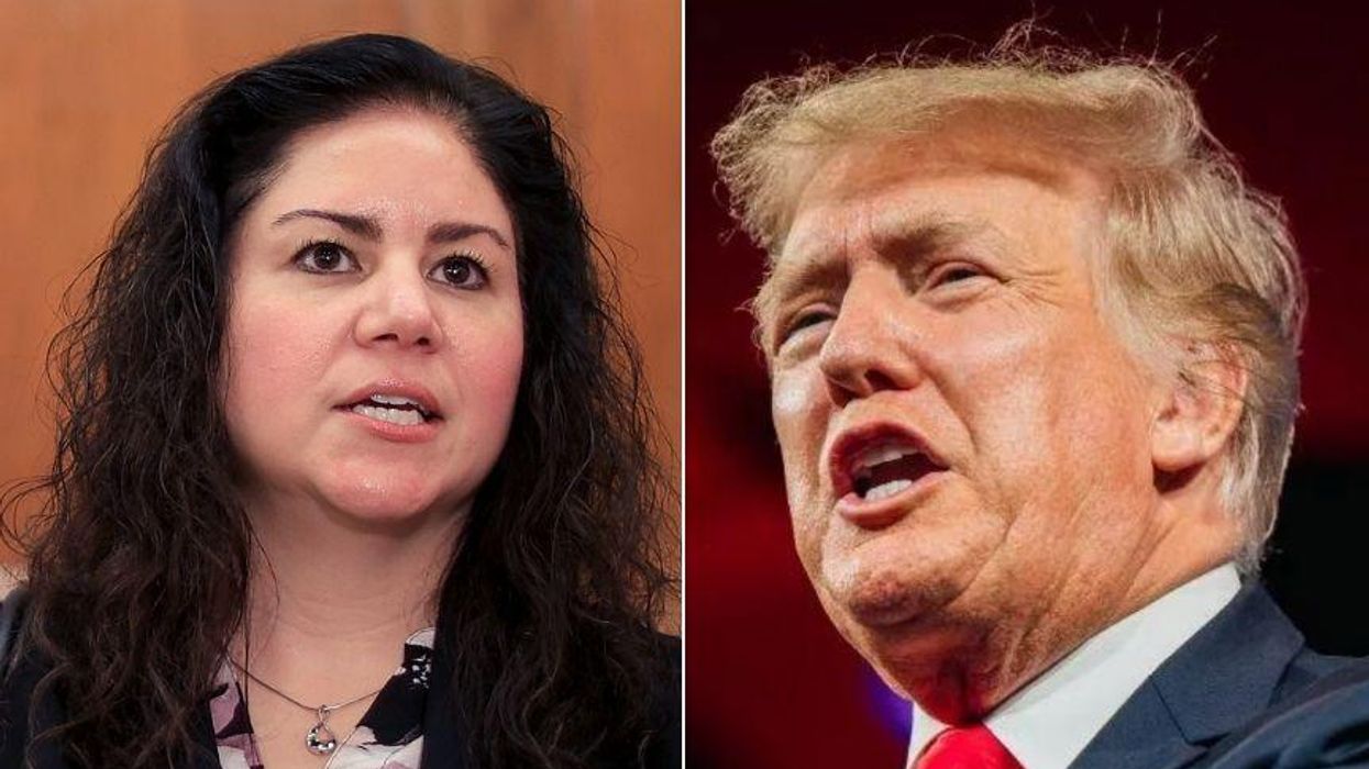 Deceased Capitol Officer's Partner Calls for Trump to Be in Prison Over January 6