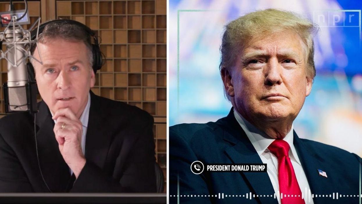 Trump Mocked For Hanging Up On NPR Interview After Being Pressed On 2020 Election Lies