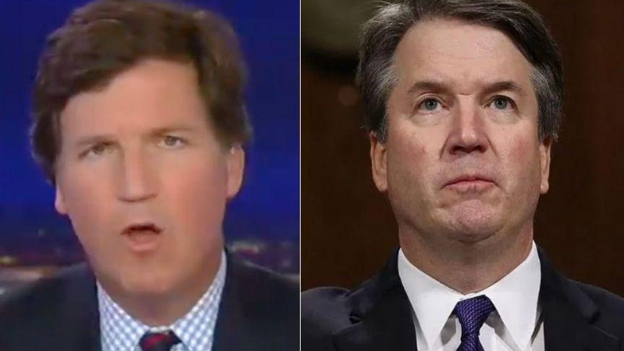 Tucker Carlson Calls Brett Kavanaugh a 'Cringing Little Liberal' and People Can't Stop Mocking Him
