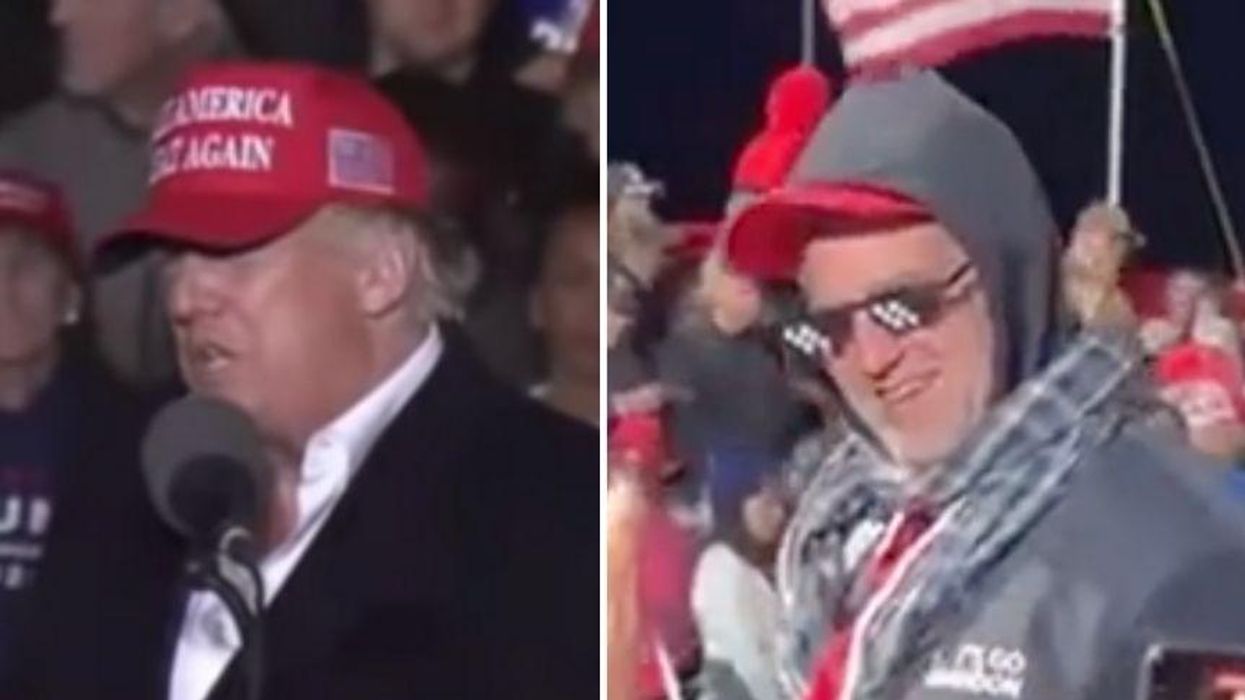QAnon Leader Claims Trump Didn't Attend His Arizona Rally But Instead It Was JFK In Disguise