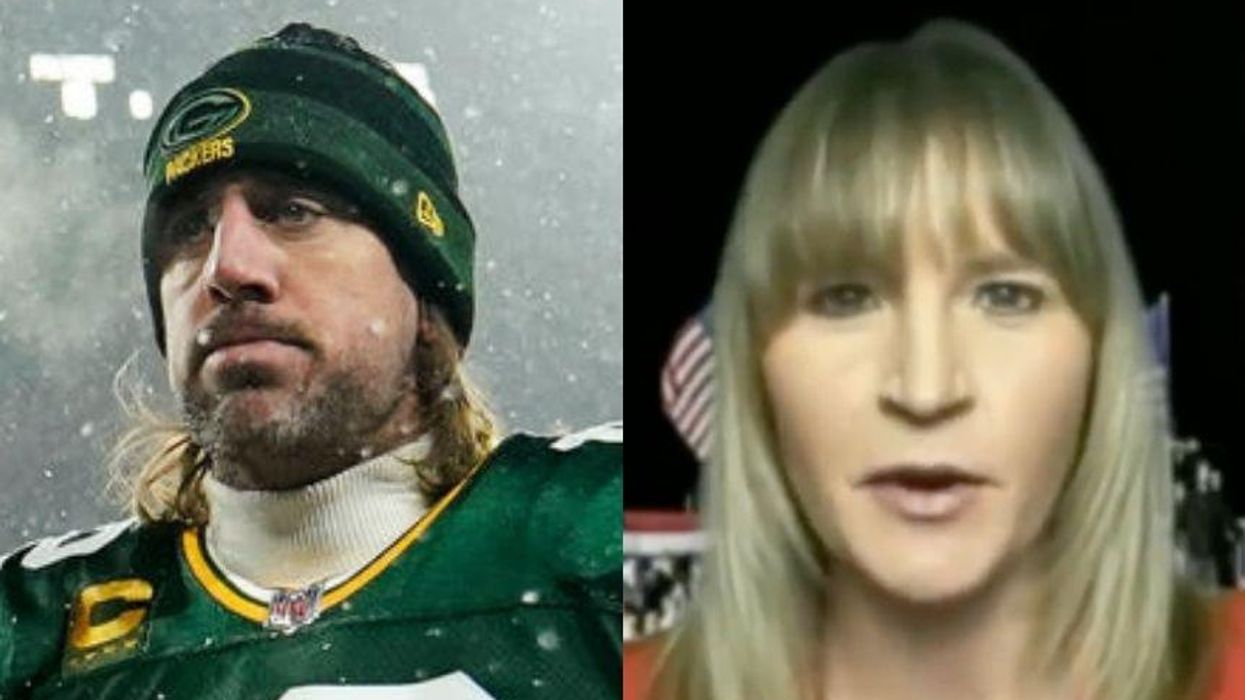 Trump Spokeswoman Tried Using Aaron Rodgers' Biden Rant to Prove 2020 Election Lie and It Backfired Instantly
