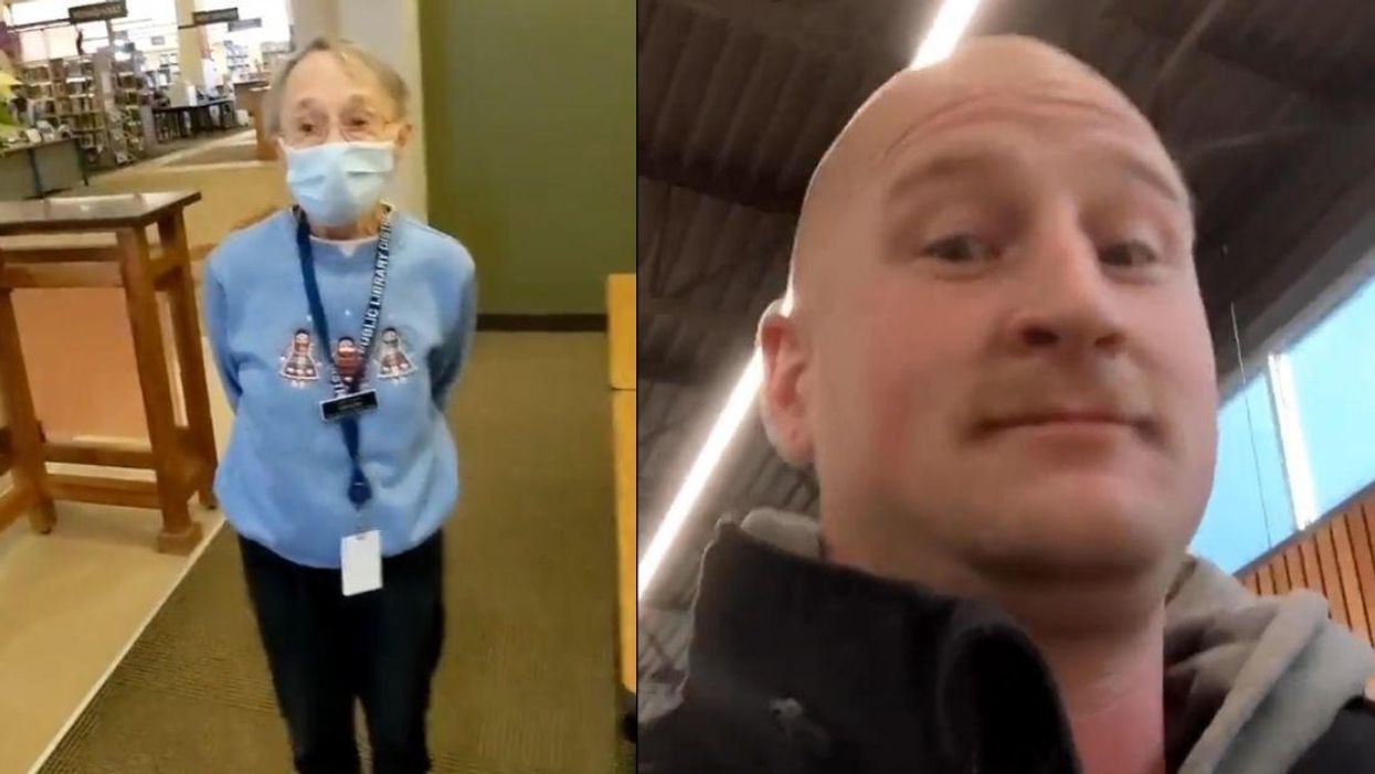 Illinois Librarian Is Having None Of It After Visitor Melts Down Over Being Asked To Wear A Mask