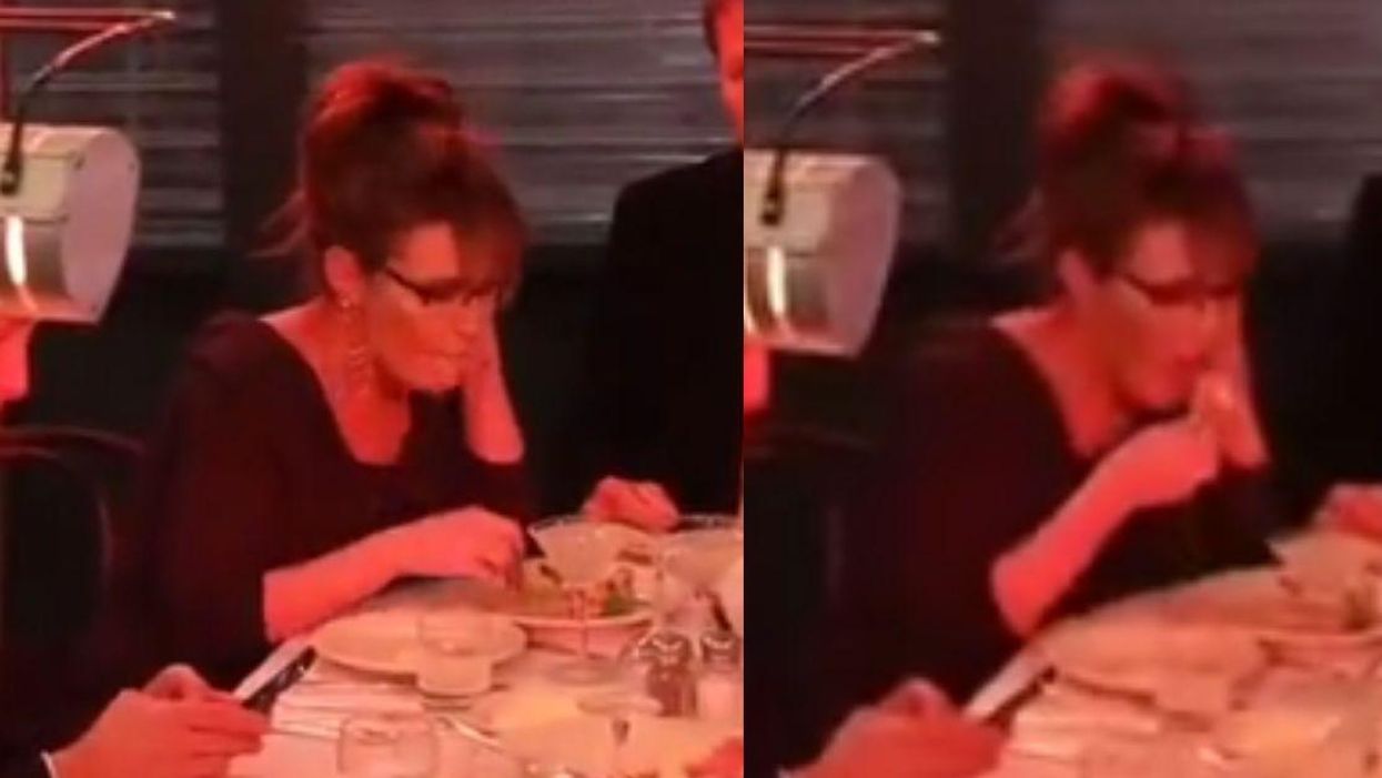 Sarah Palin Slammed After She's Caught On Video Dining Out In NYC Twice After Testing Positive