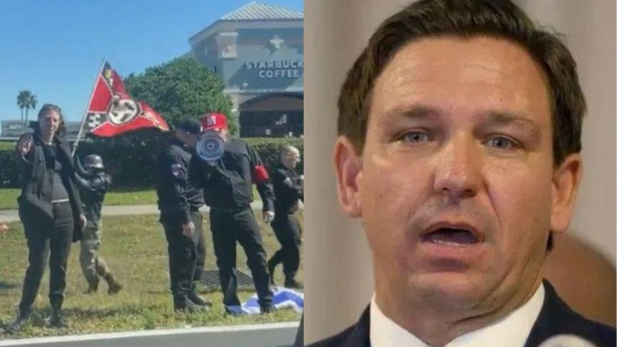 DeSantis Spokeswoman Deletes Tweet Suggesting Florida Nazi Rally Was a 'Stunt' by Democrats