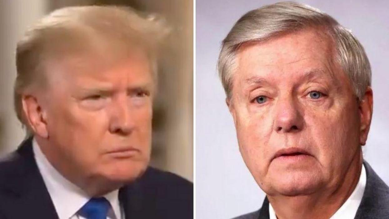 Lindsey Graham Roasted After Trump Throws Him Under the Bus in Brutal Newsmax Interview