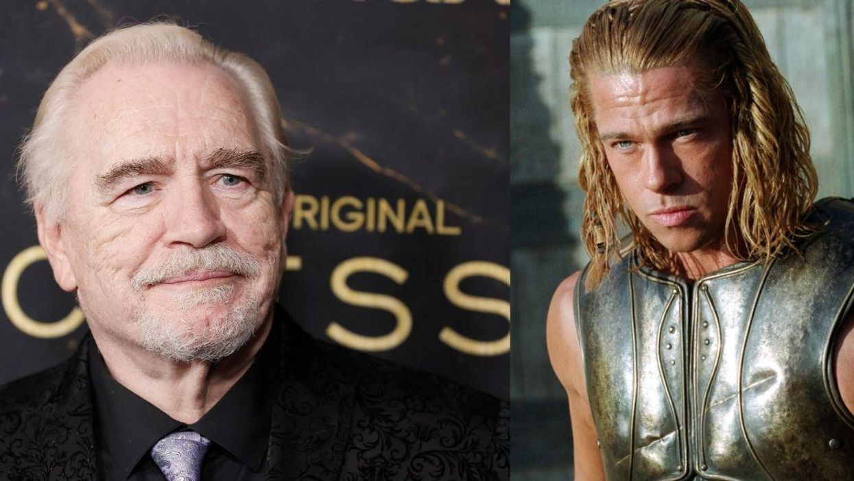 Brian Cox Admits He Was Left 'Agog' By Brad Pitt On Set Of 'Troy': 'I'm Straight But I Thought Wow, My God!'